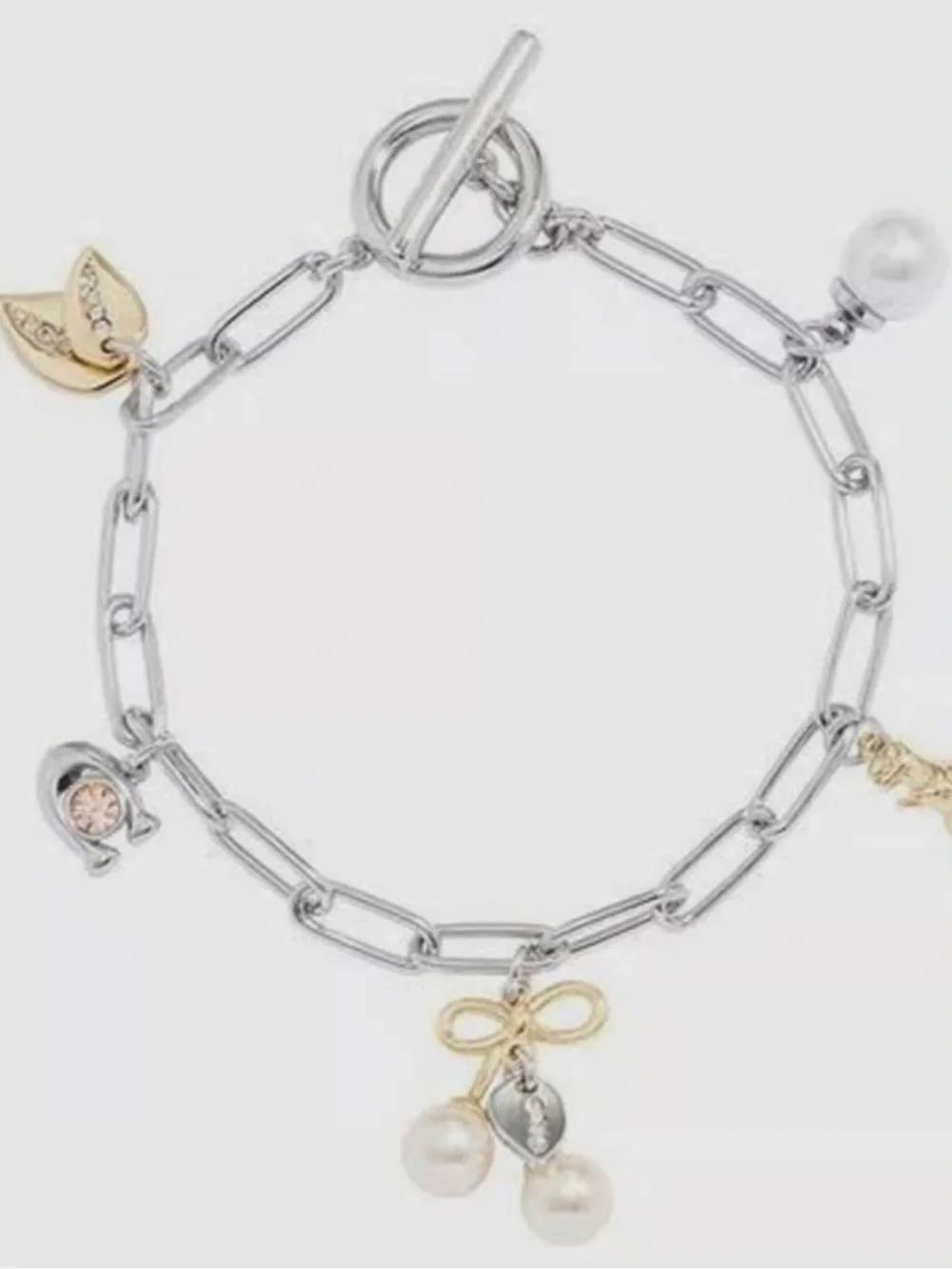 NWOT Coach Charm Bracelet